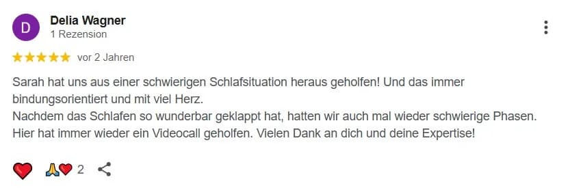 Google-Rezension 11 von 36 für Babyschlummerland