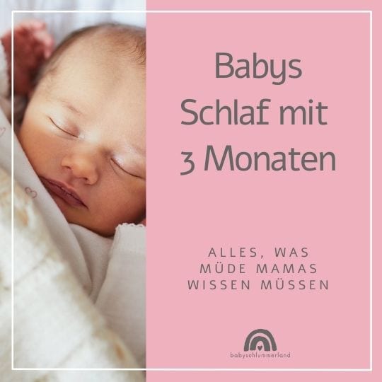 Babys Schlaf mit 3 Monaten